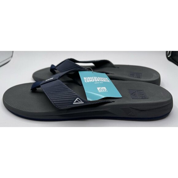 Reef Flip Flop Sandals Mens Size 13 Phantom II Blue - Picture 2 of 7